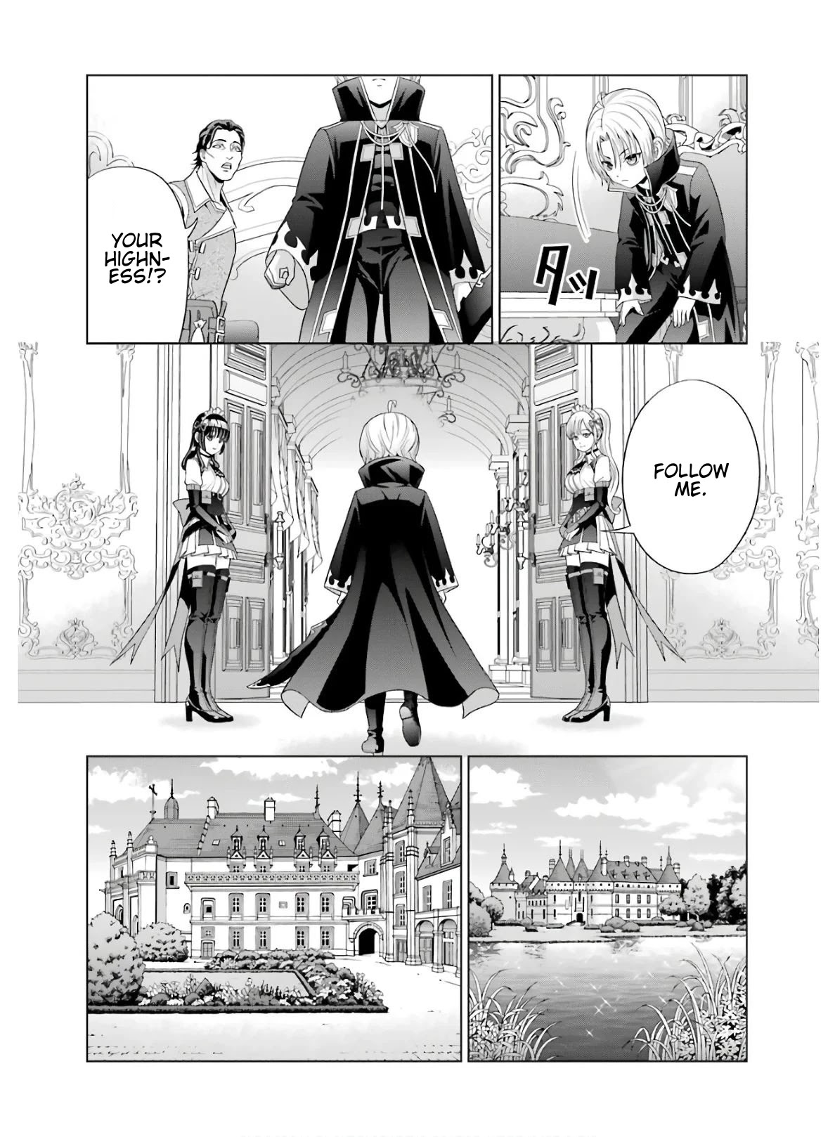Noble Reincarnation ~Blessed With the Strongest Power From Birth~ Chapter 3 page 8 - Chapter 3: Surrender