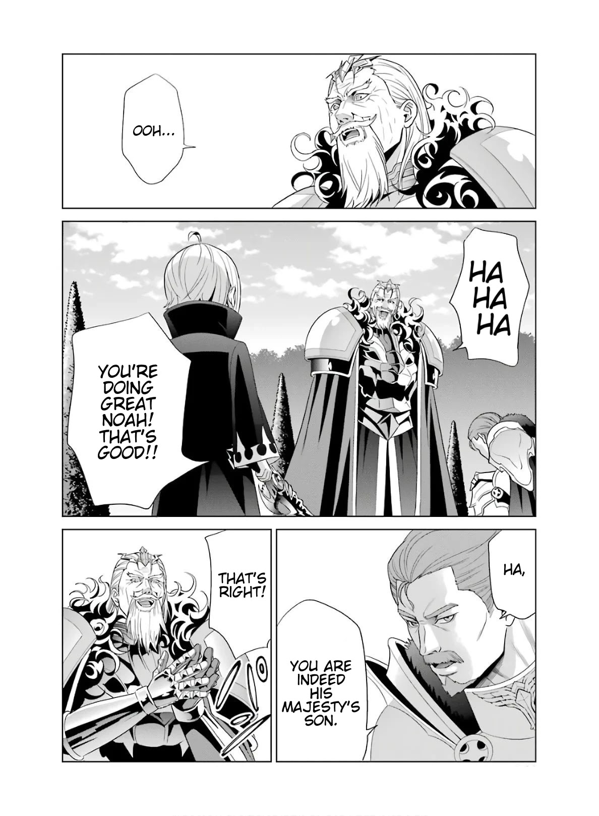 Noble Reincarnation ~Blessed With the Strongest Power From Birth~ Chapter 4 page 10 - Chapter 4: Land of Warriors