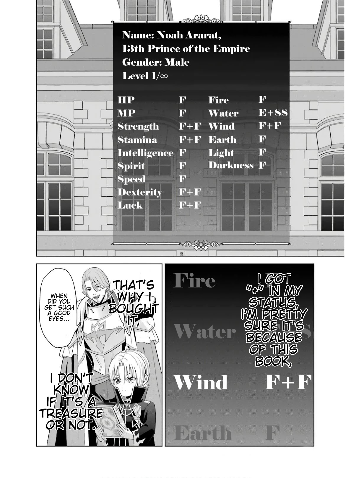 Noble Reincarnation ~Blessed With the Strongest Power From Birth~ Chapter 4 page 34 - Chapter 4: Land of Warriors