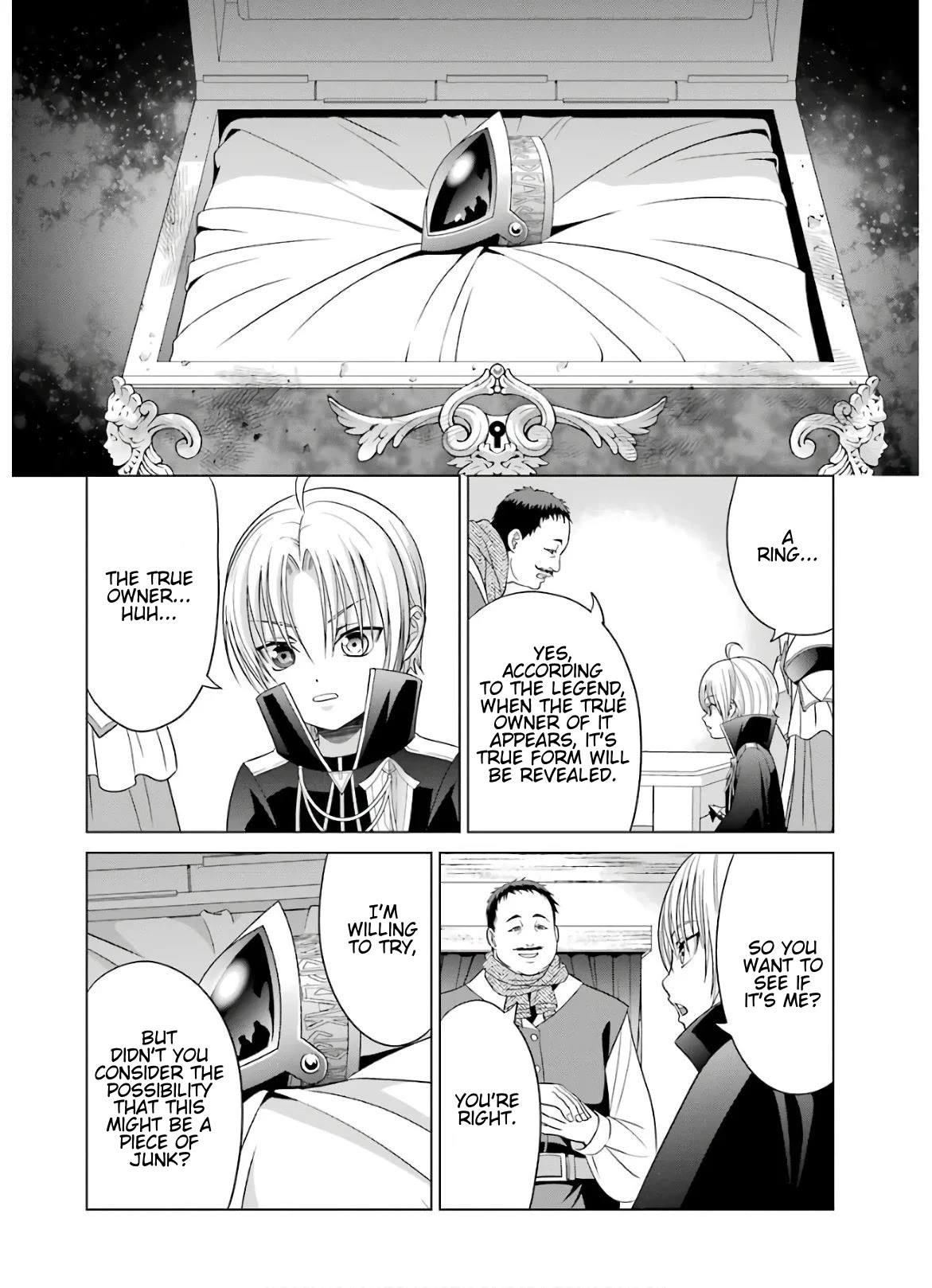 Noble Reincarnation ~Blessed With the Strongest Power From Birth~ Chapter 5 page 16 - Chapter 5: Holder of Destiny