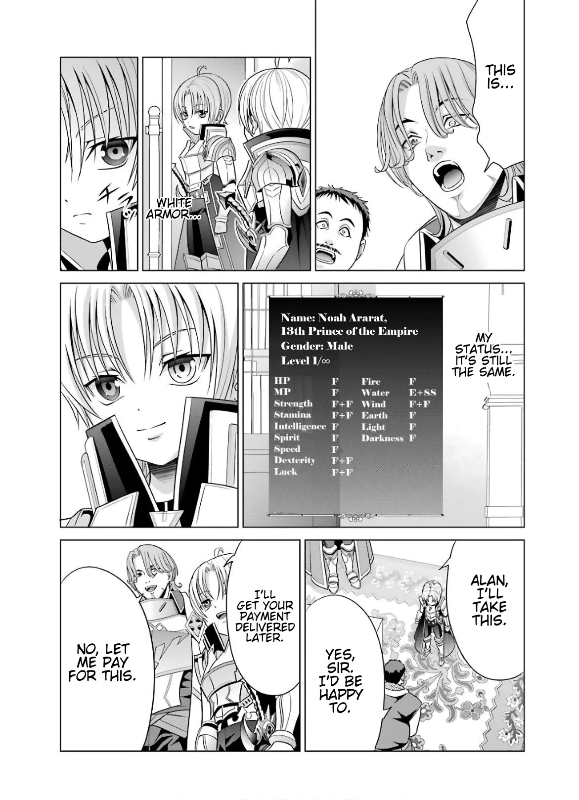 Noble Reincarnation ~Blessed With the Strongest Power From Birth~ Chapter 5 page 21 - Chapter 5: Holder of Destiny