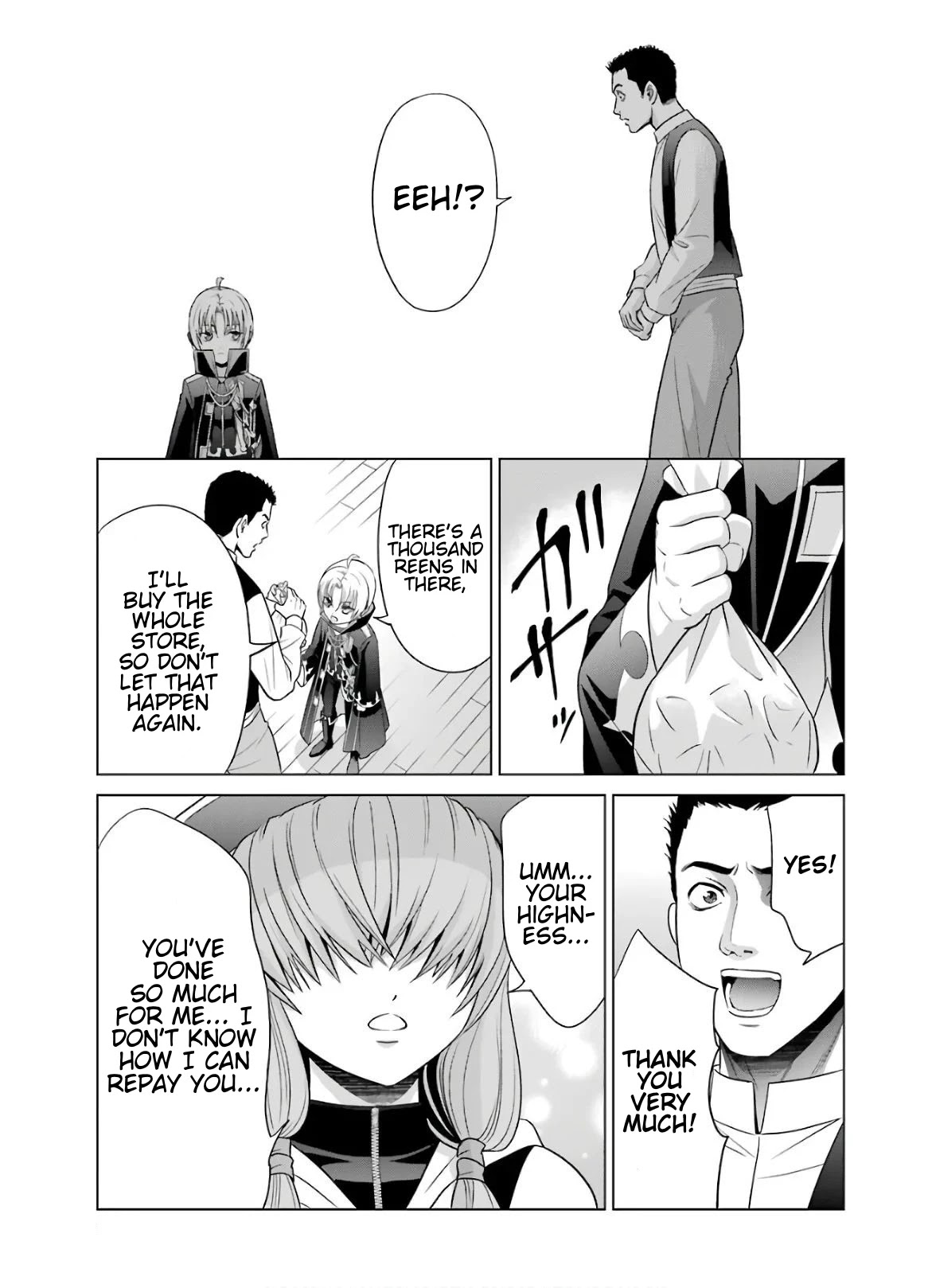 Noble Reincarnation ~Blessed With the Strongest Power From Birth~ Chapter 5 page 33 - Chapter 5: Holder of Destiny