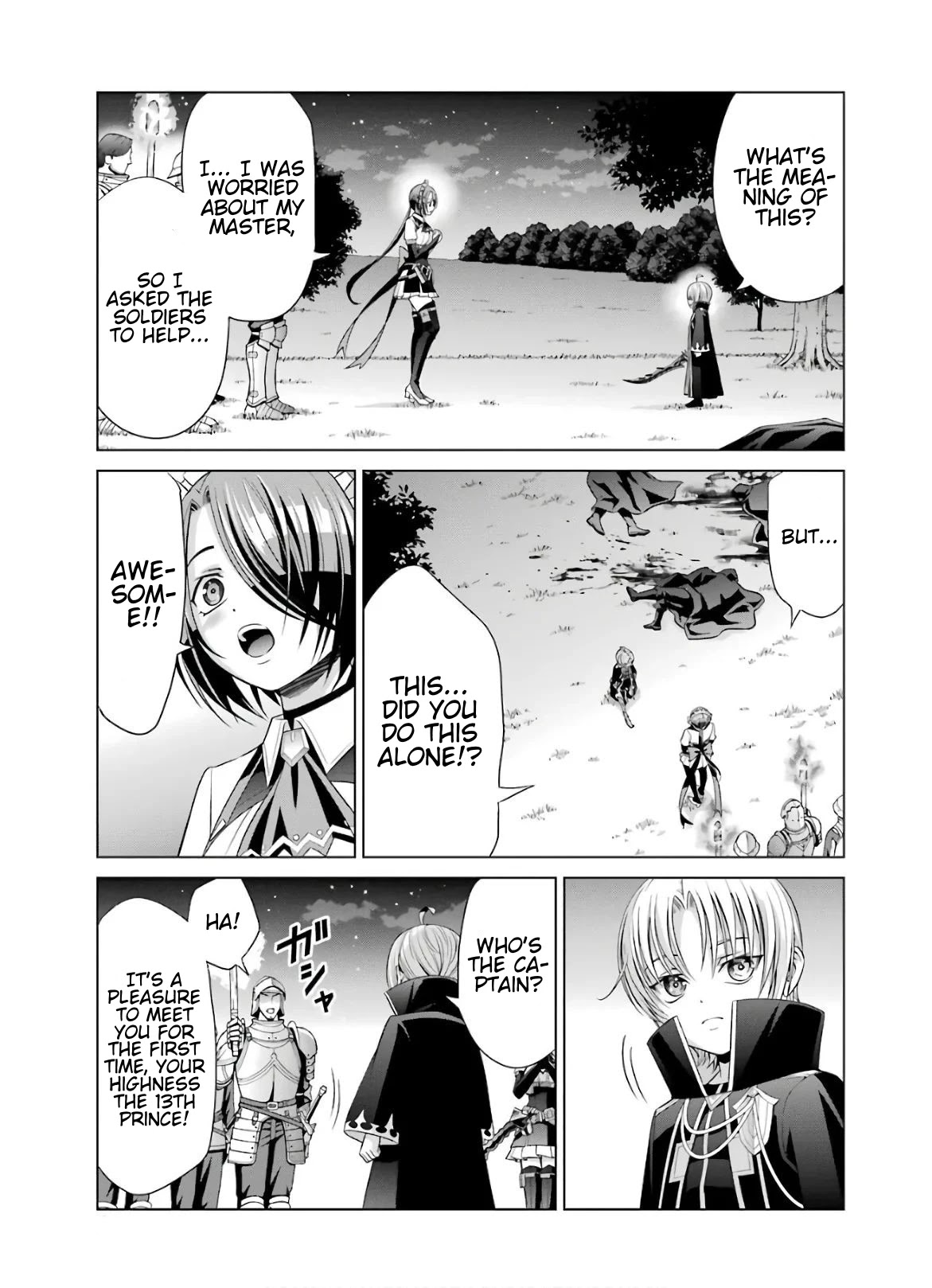 Noble Reincarnation ~Blessed With the Strongest Power From Birth~ Chapter 7 page 11 - Chapter 7: Restraint
