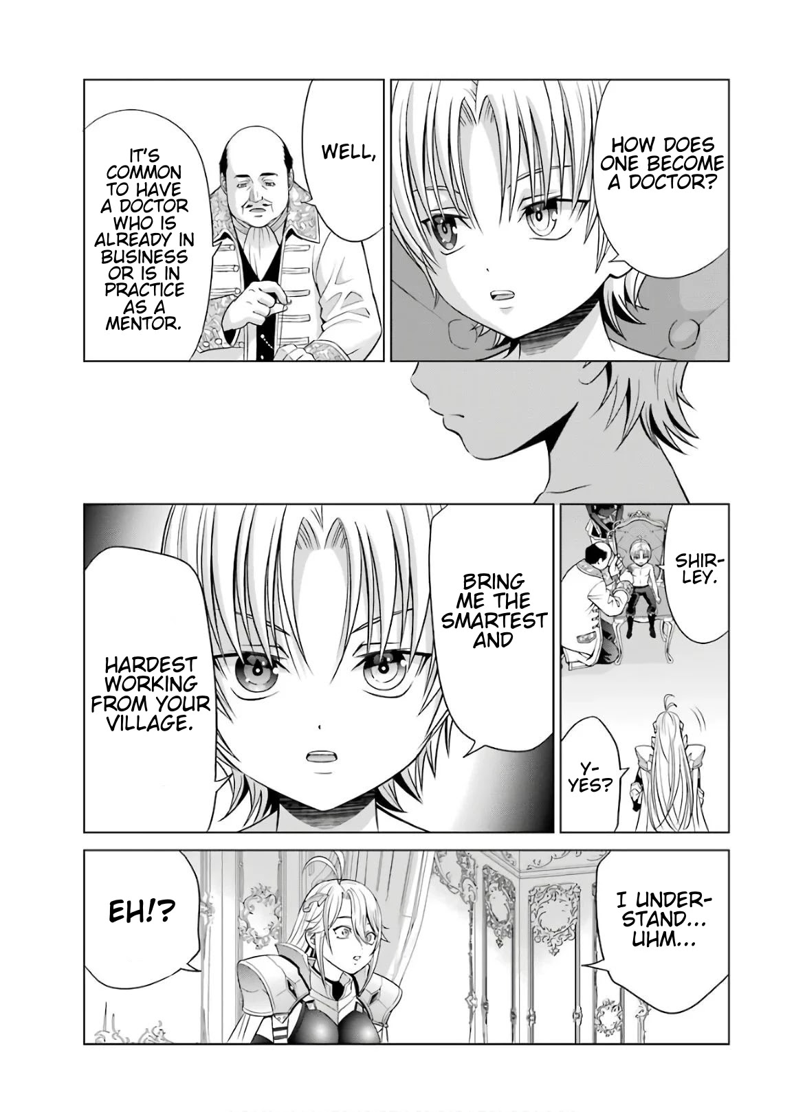 Noble Reincarnation ~Blessed With the Strongest Power From Birth~ Chapter 8 page 11 - Chapter 8: Shirley The Knightess
