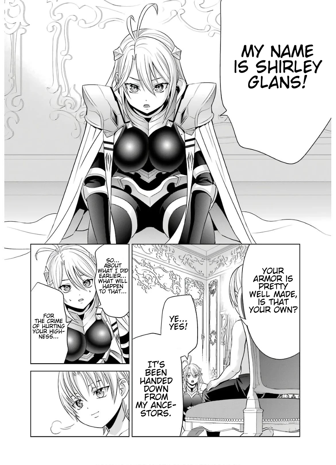 Noble Reincarnation ~Blessed With the Strongest Power From Birth~ Chapter 8 page 6 - Chapter 8: Shirley The Knightess
