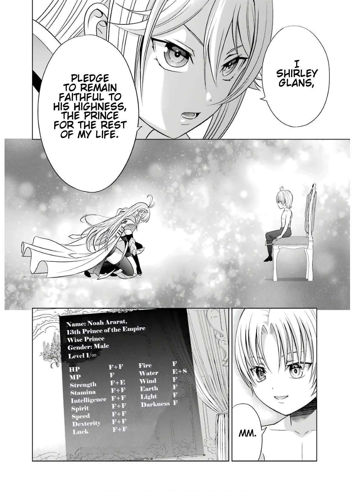 Noble Reincarnation ~Blessed With the Strongest Power From Birth~ Chapter 8 page 8 - Chapter 8: Shirley The Knightess