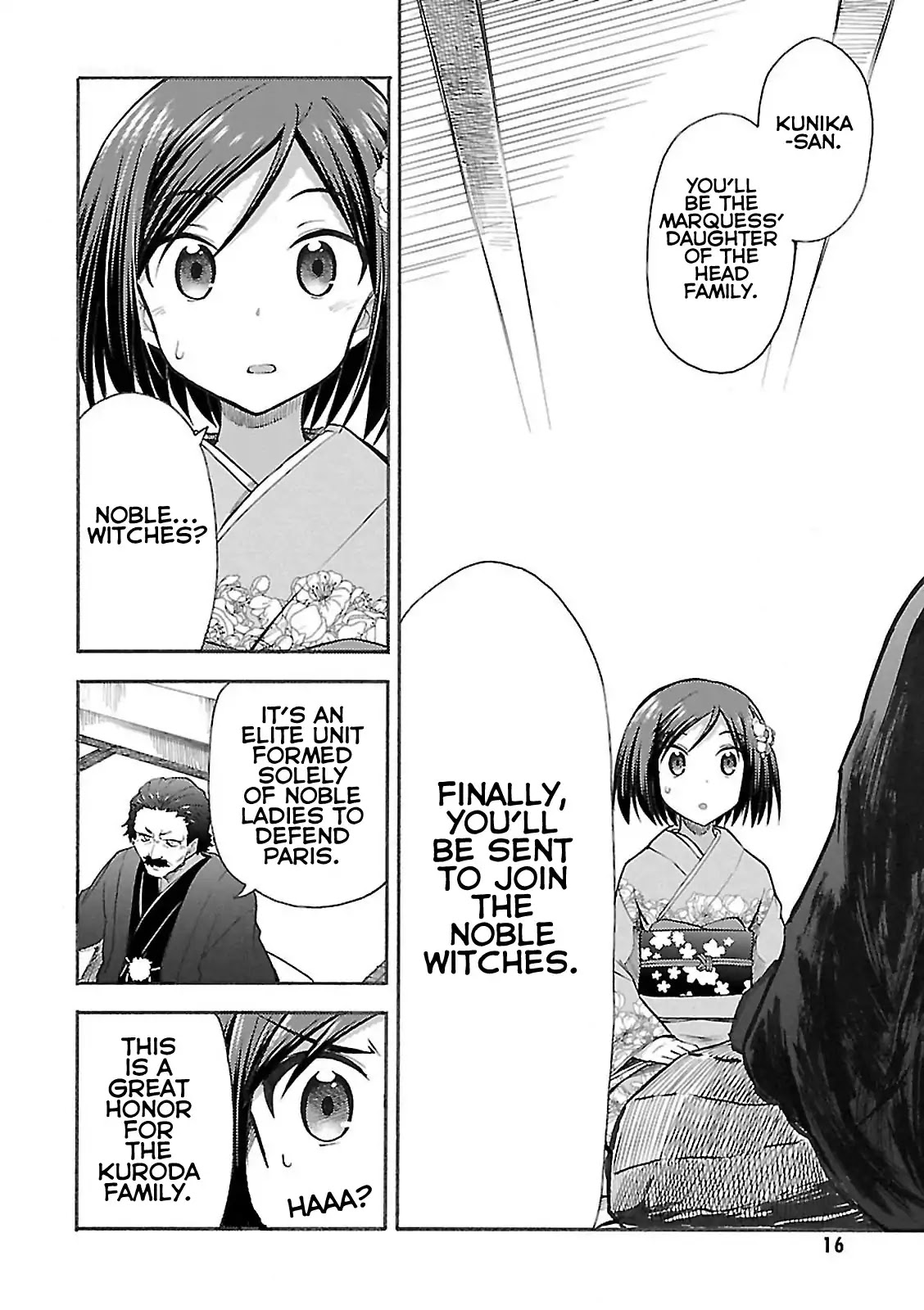 Noble Witches - 506th Joint Fighter Wing Chapter 1.1 page 15 - Vol.1 Chapter 1