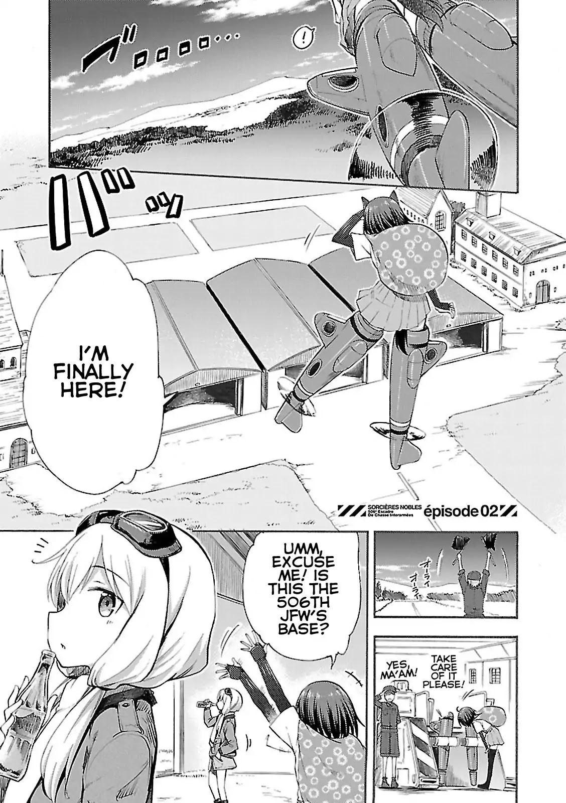 Noble Witches - 506th Joint Fighter Wing Chapter 1.2 page 1 - Vol.1 Chapter 2