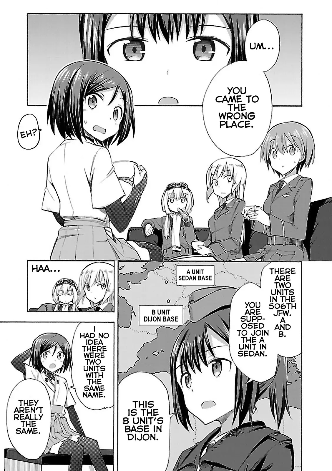 Noble Witches - 506th Joint Fighter Wing Chapter 1.2 page 5 - Vol.1 Chapter 2