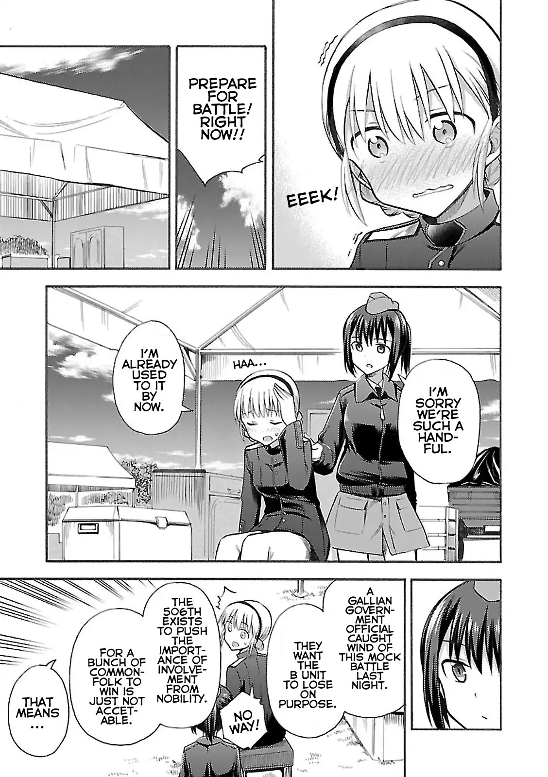 Noble Witches - 506th Joint Fighter Wing Chapter 1.4 page 9 - Vol.1 Chapter 4