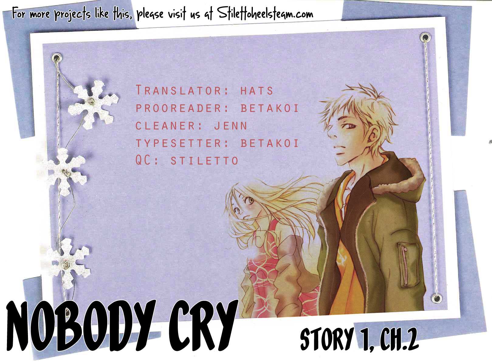 Nobody Cry Chapter 2.2 page 1 - Chapter 2 v2 : Nobody Cry (Part 2)