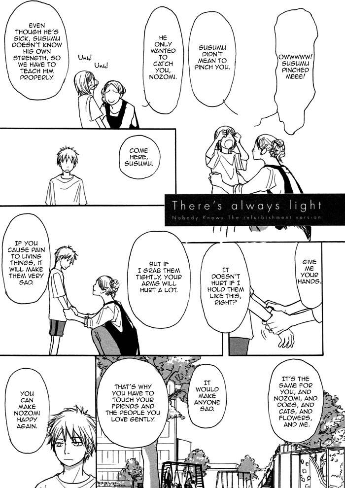 Nobody Knows Chapter 8 page 1 - Chapter 8: There's always light