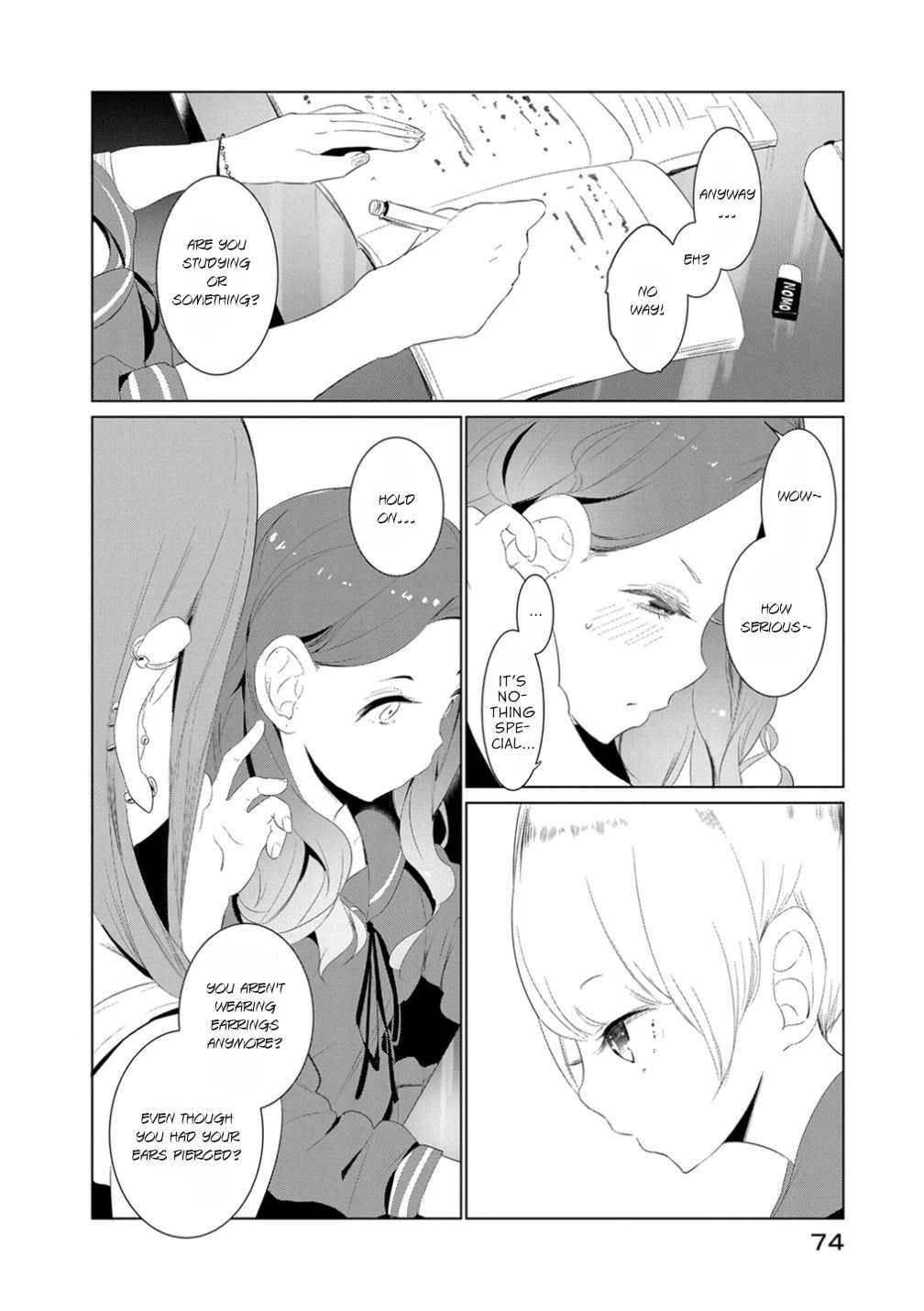 Noboru Kotera-san Chapter 12 page 8 - Chapter 12: Kotera-chan Studying
