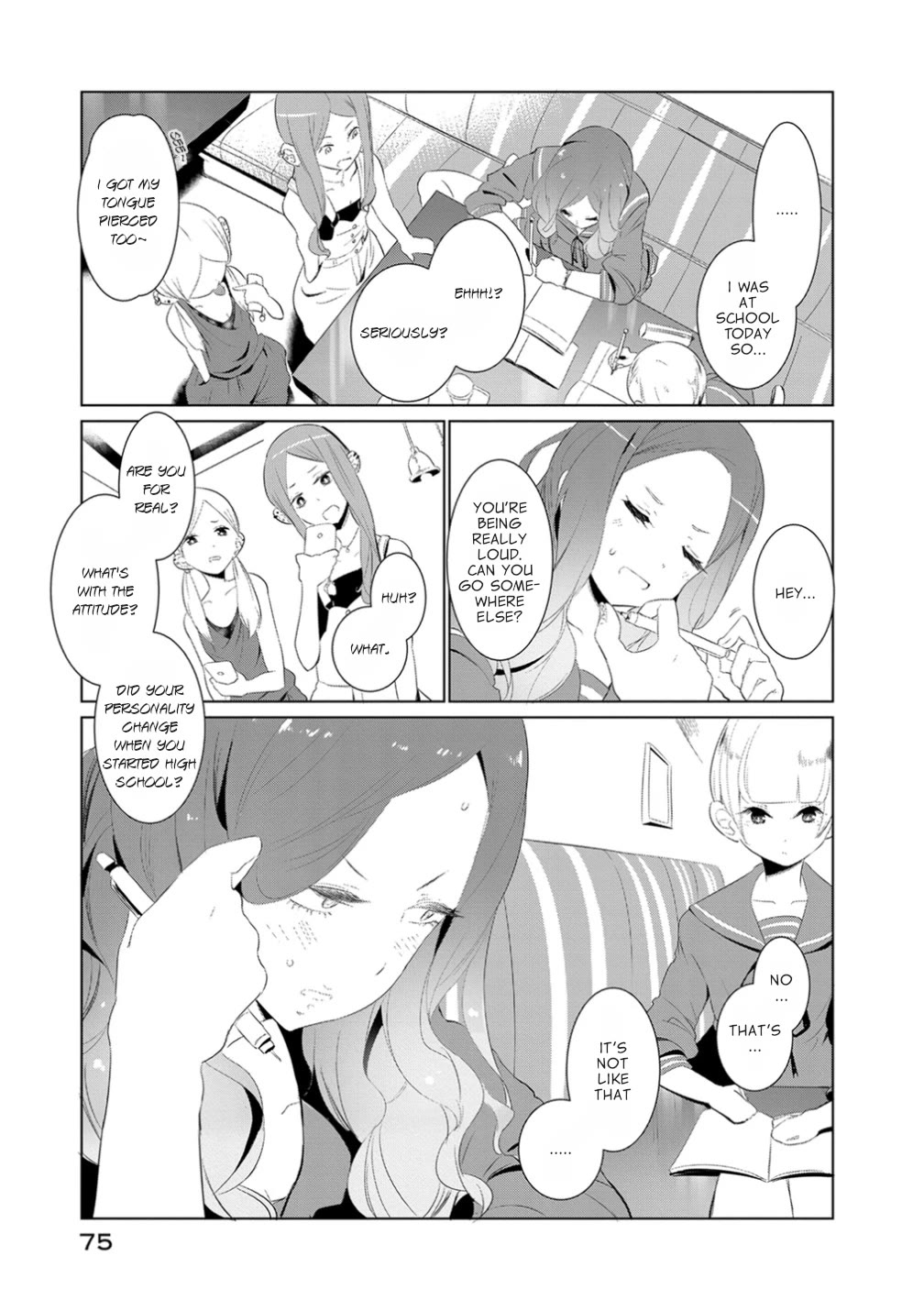 Noboru Kotera-san Chapter 12 page 9 - Chapter 12: Kotera-chan Studying