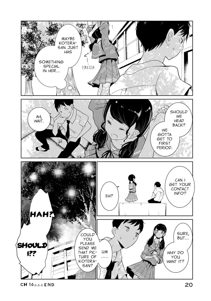 Noboru Kotera-san Chapter 16 page 21 - Chapter 16: Kotera-san Laughs