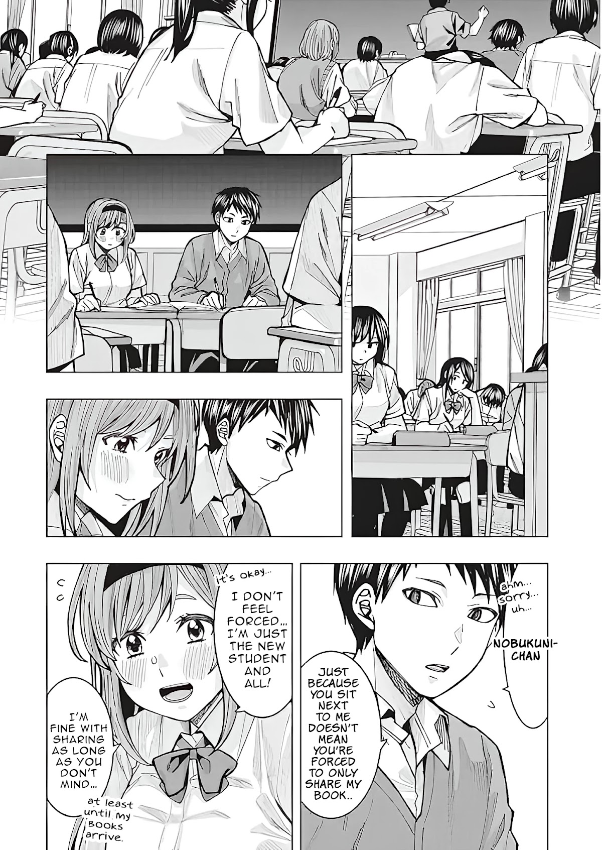 "Nobukuni-San" Does She Likes Me? Chapter 1 page 6 - Chapter 1