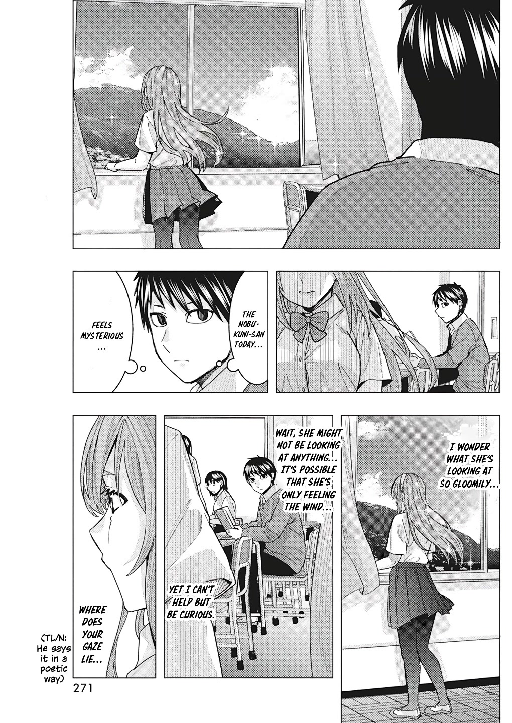 "Nobukuni-San" Does She Likes Me? Chapter 17 page 4 - Chapter 17