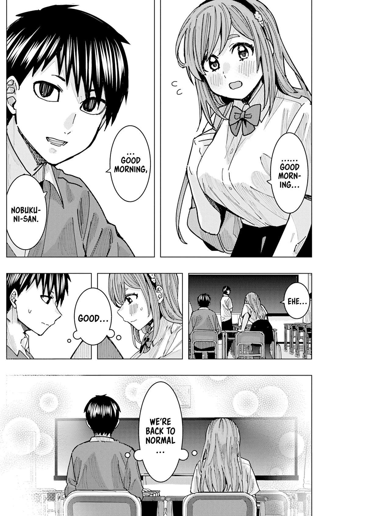 "Nobukuni-San" Does She Likes Me? Chapter 20 page 13 - Chapter 20