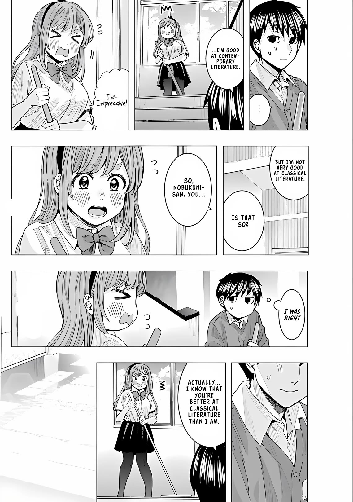 "Nobukuni-San" Does She Likes Me? Chapter 27 page 9 - Chapter 27
