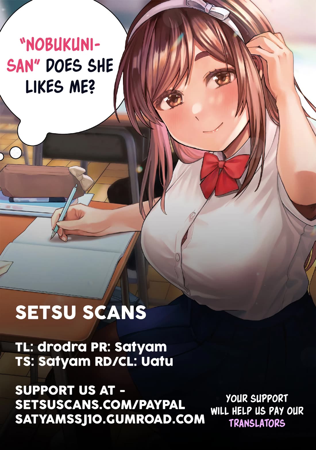 "Nobukuni-San" Does She Likes Me? Chapter 31 page 1 - Chapter 31