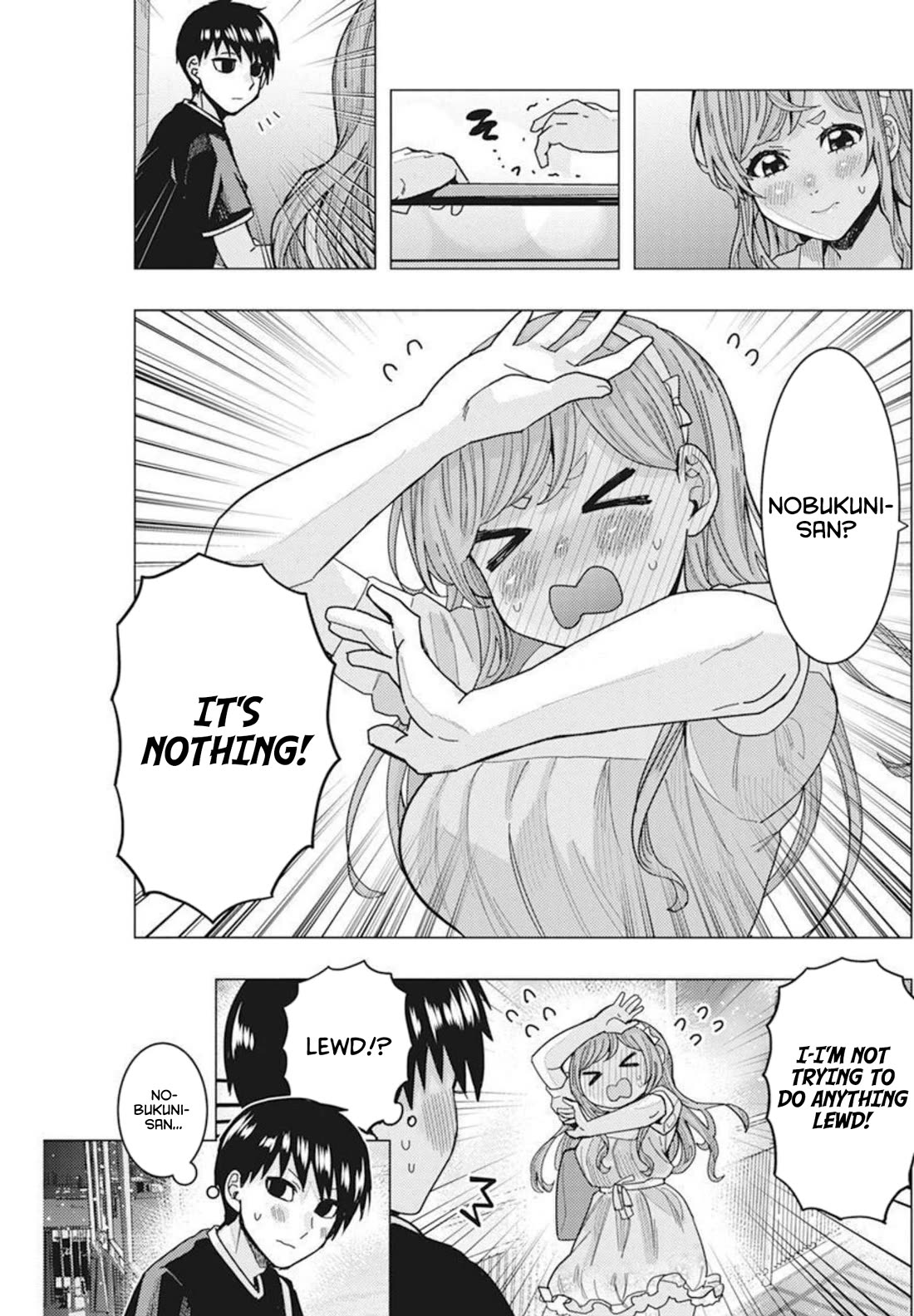 "Nobukuni-San" Does She Likes Me? Chapter 35 page 8 - Chapter 35