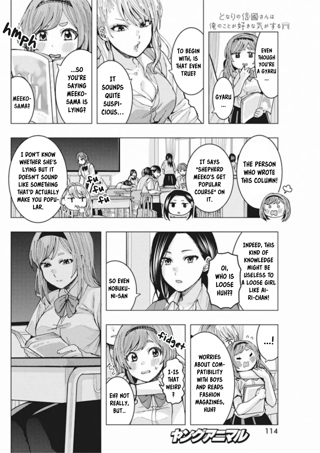 "Nobukuni-San" Does She Likes Me? Chapter 4 page 7 - Chapter 4