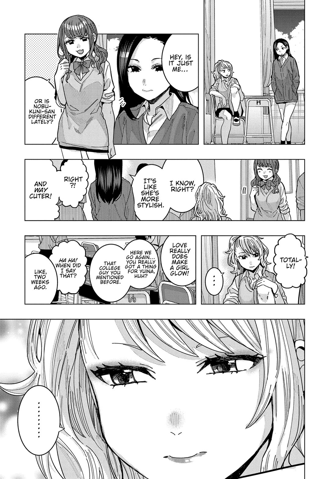 "Nobukuni-San" Does She Likes Me? Chapter 40 page 3 - Chapter 40