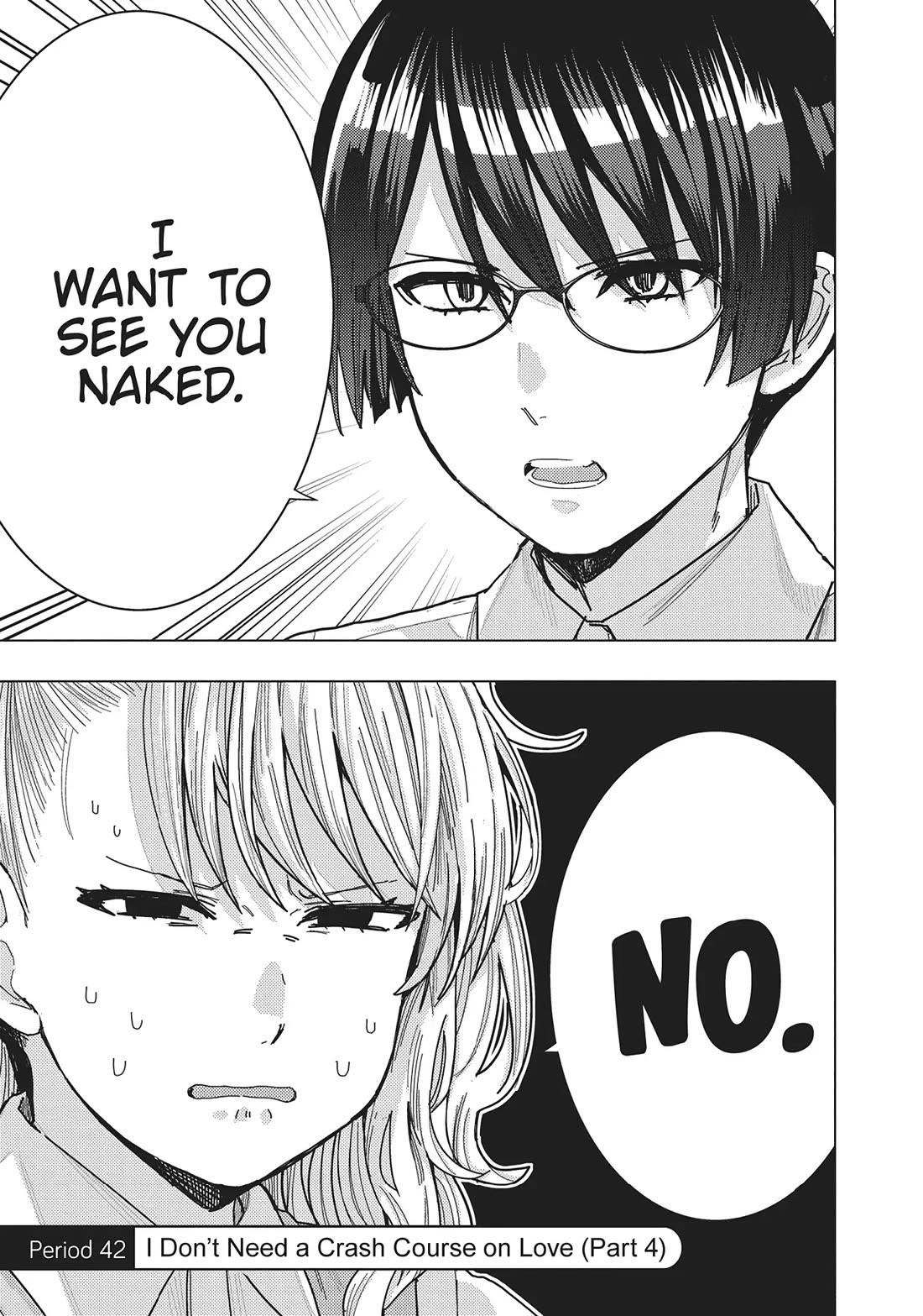 "Nobukuni-San" Does She Likes Me? Chapter 42 page 1 - Chapter 42