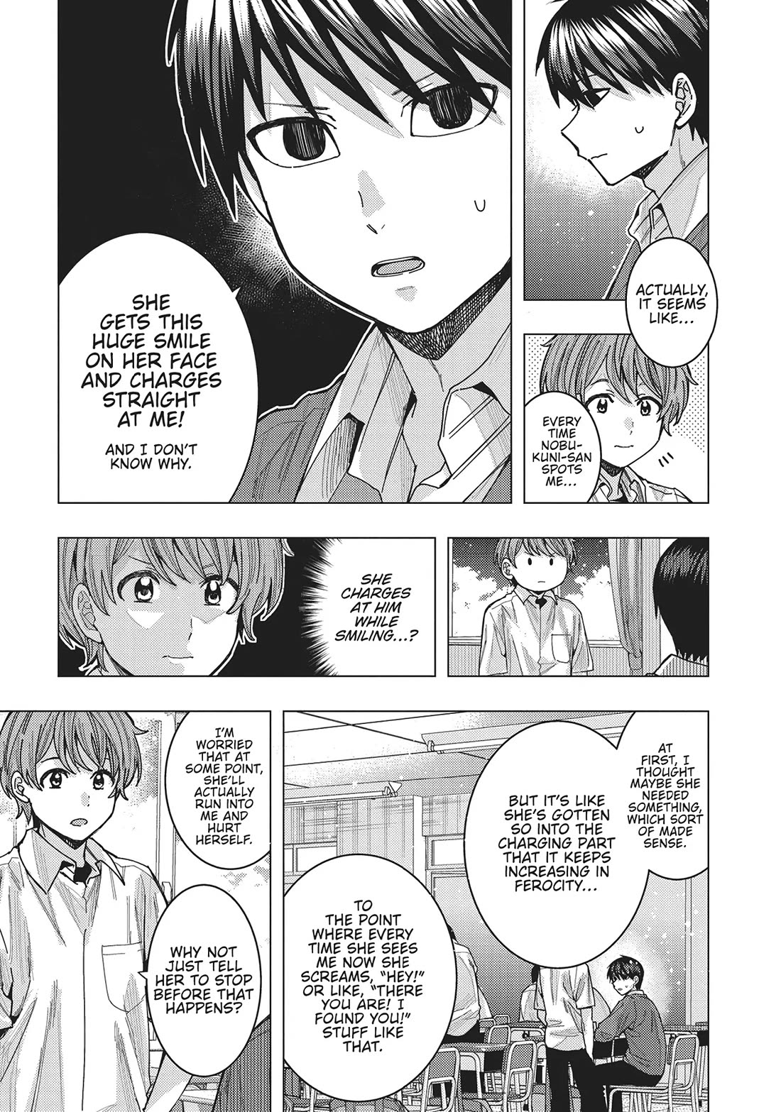 "Nobukuni-San" Does She Likes Me? Chapter 46 page 11 - Chapter 46