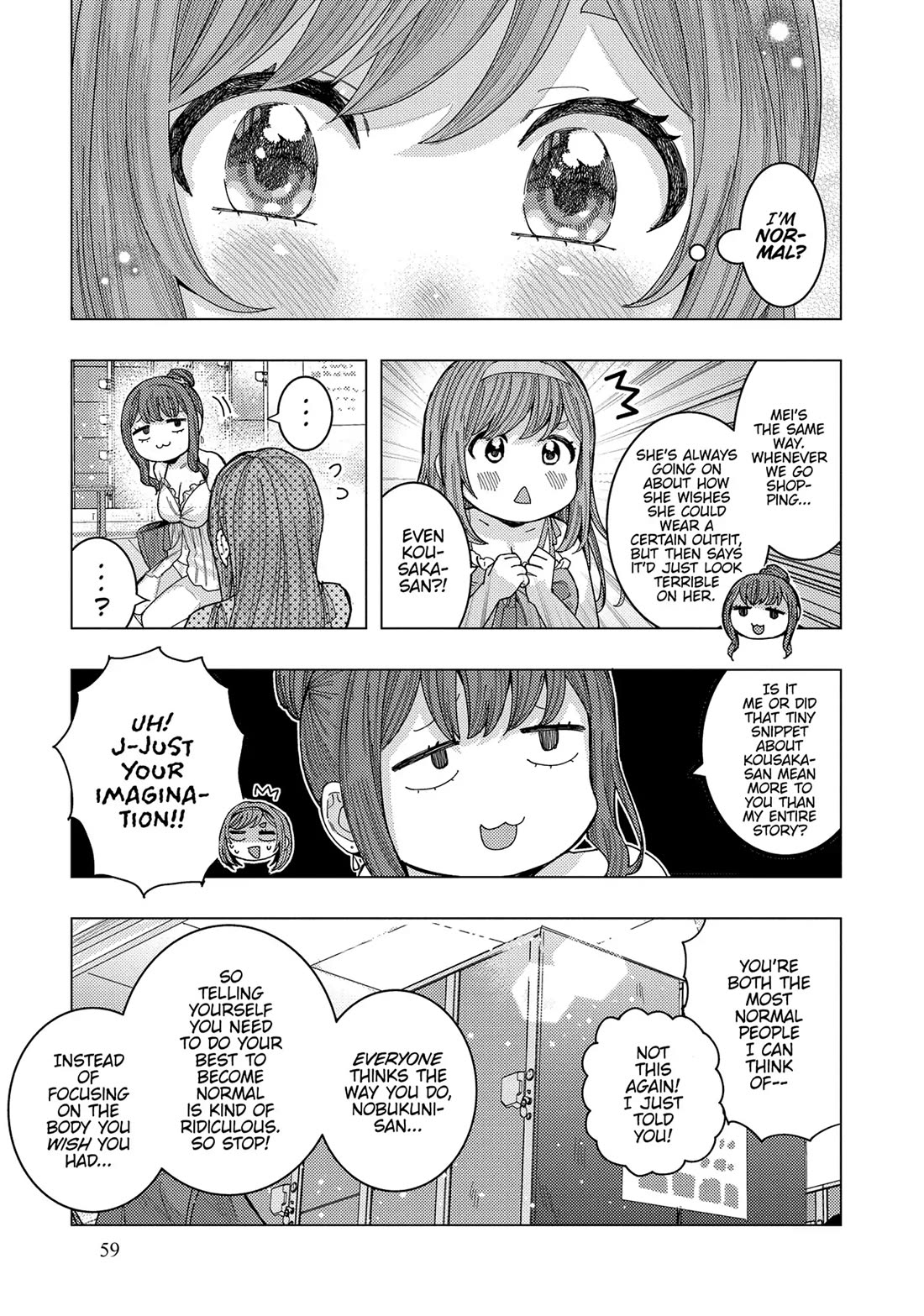 "Nobukuni-San" Does She Likes Me? Chapter 54 page 9 - Chapter 54