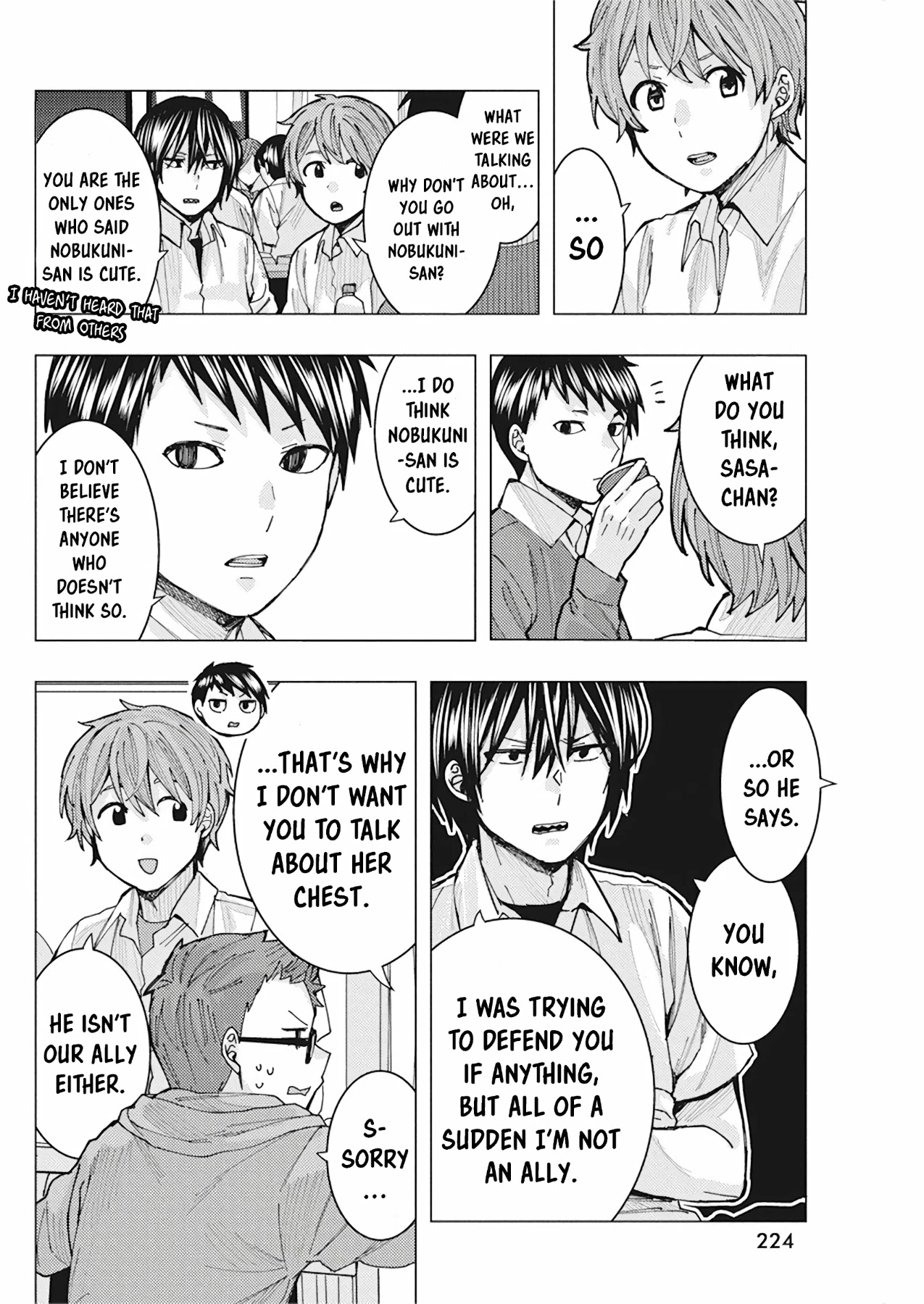 "Nobukuni-San" Does She Likes Me? Chapter 7 page 12 - Chapter 7