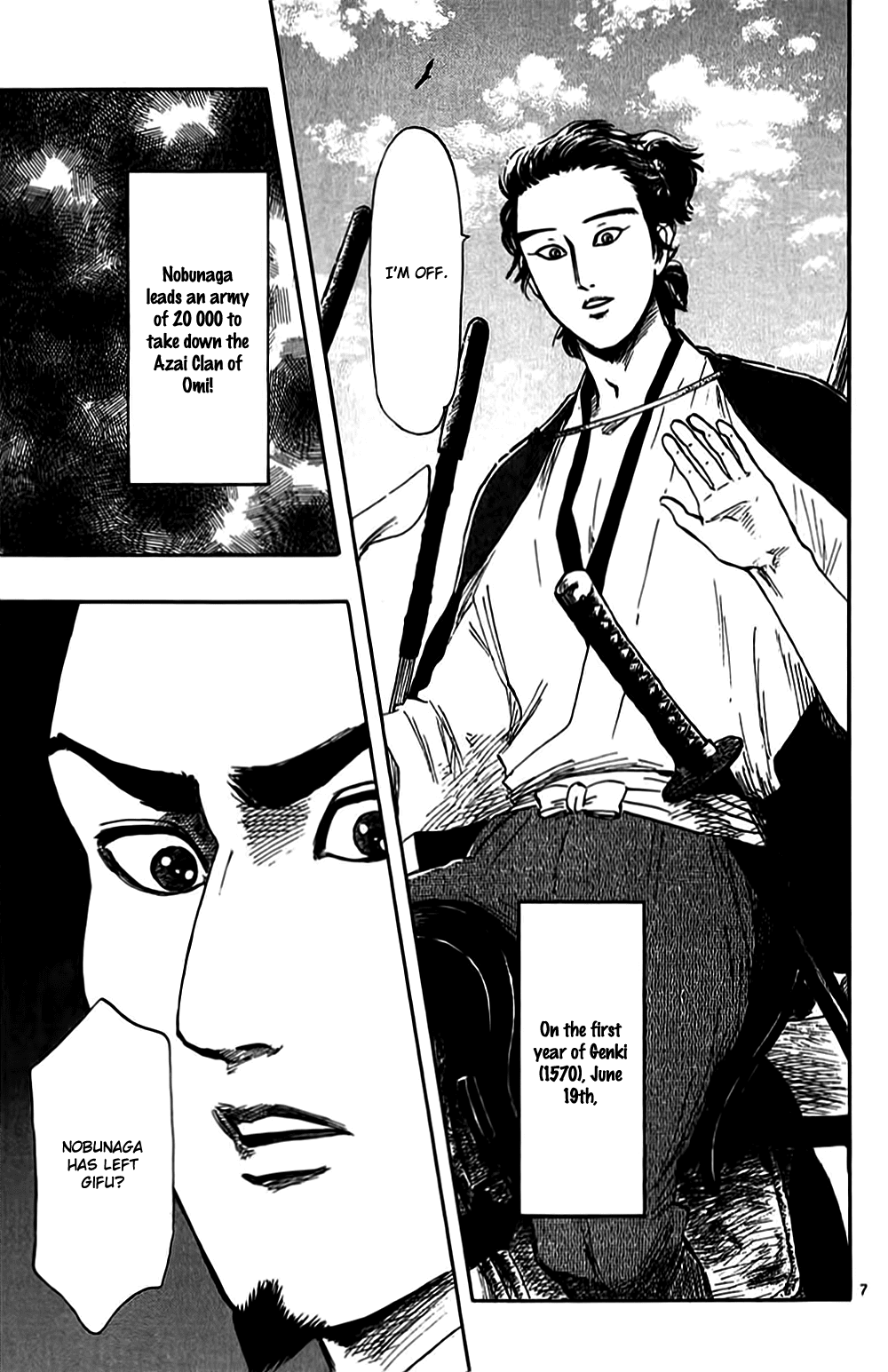 Nobunaga Kyousoukyoku Chapter 32 page 10 - Chapter 32
