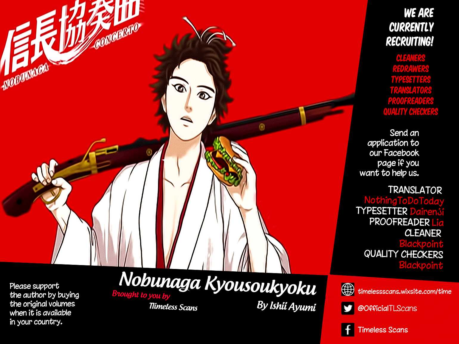 Nobunaga Kyousoukyoku Chapter 34 page 1 - Chapter 34