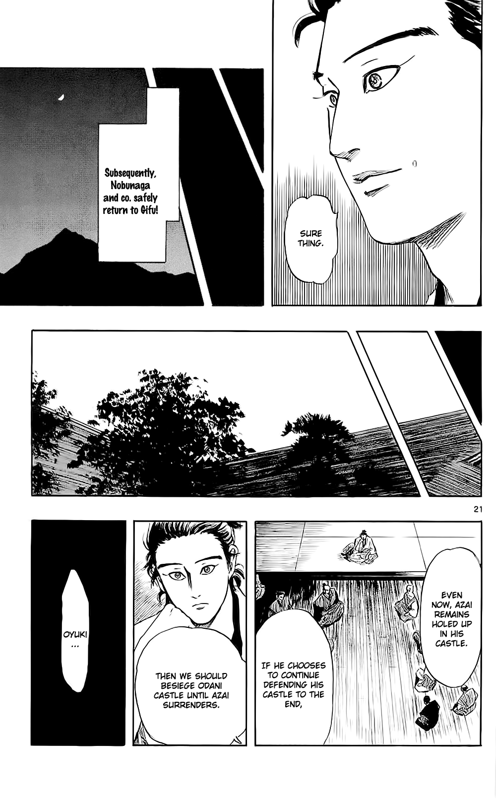 Nobunaga Kyousoukyoku Chapter 34 page 27 - Chapter 34
