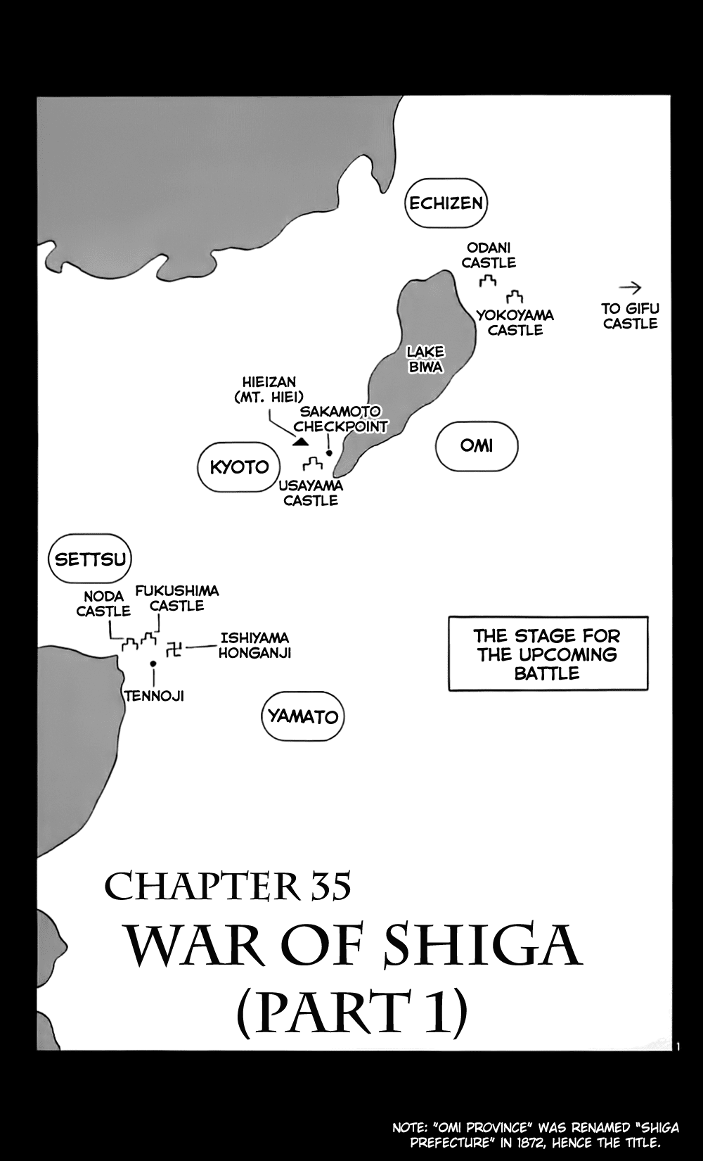 Nobunaga Kyousoukyoku Chapter 35 page 1 - Chapter 35