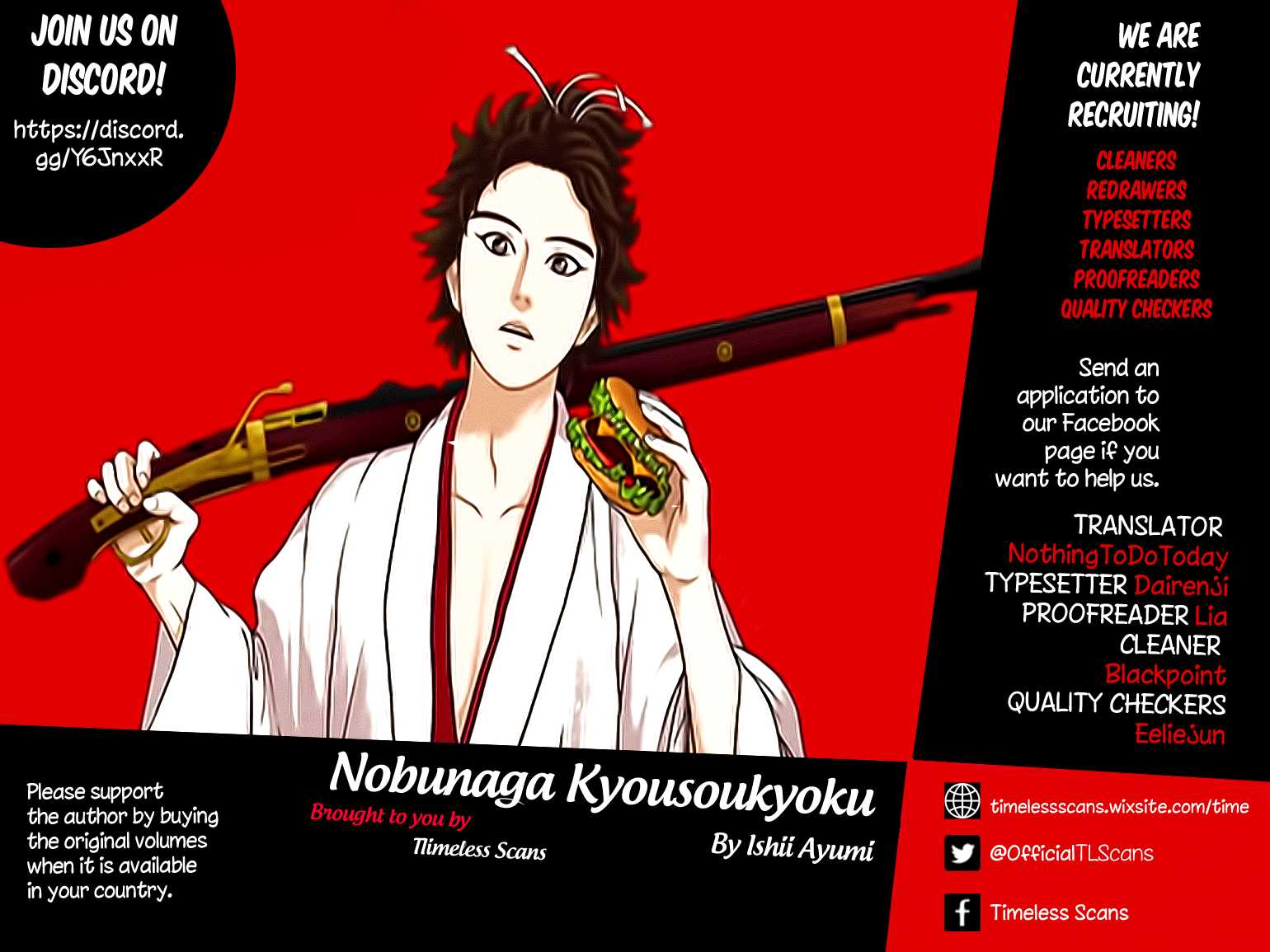 Nobunaga Kyousoukyoku Chapter 39 page 1 - Chapter 39