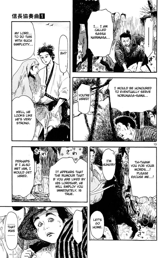 Nobunaga Kyousoukyoku Chapter 4 page 13 - Chapter 4