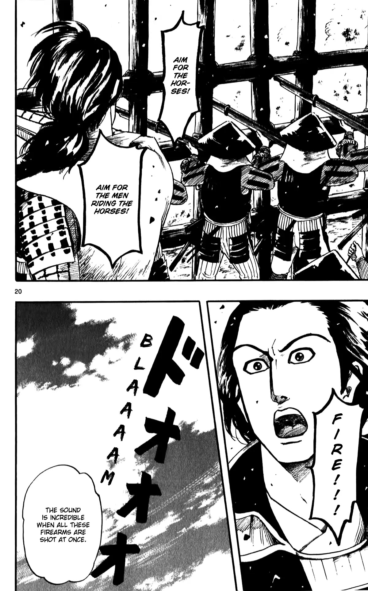 Nobunaga Kyousoukyoku Chapter 55 page 22 - Chapter 55: The Battle of Nagashino 2
