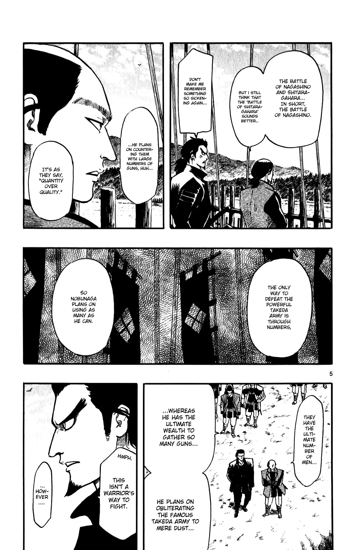 Nobunaga Kyousoukyoku Chapter 55 page 7 - Chapter 55: The Battle of Nagashino 2