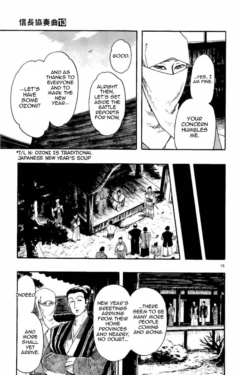 Nobunaga Kyousoukyoku Chapter 71 page 16 - Chapter 71: Micchi Knows the Reason