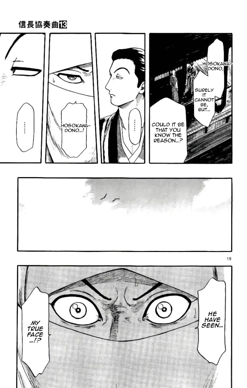 Nobunaga Kyousoukyoku Chapter 71 page 20 - Chapter 71: Micchi Knows the Reason
