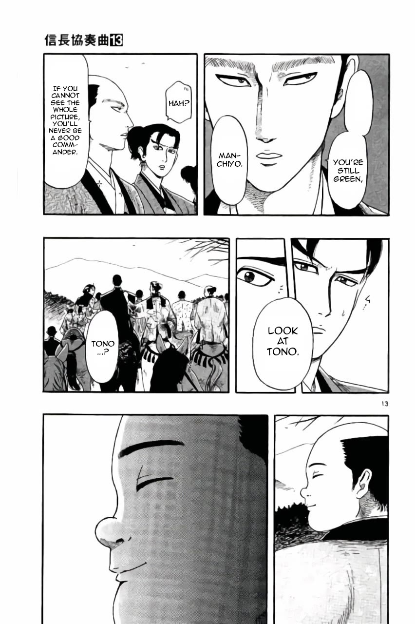 Nobunaga Kyousoukyoku Chapter 74 page 14 - Chapter 74: Important Announcement