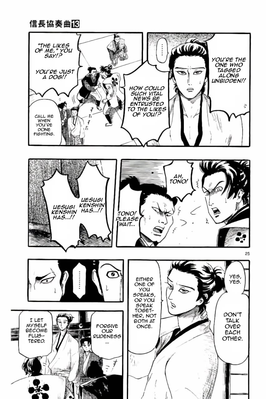 Nobunaga Kyousoukyoku Chapter 74 page 26 - Chapter 74: Important Announcement