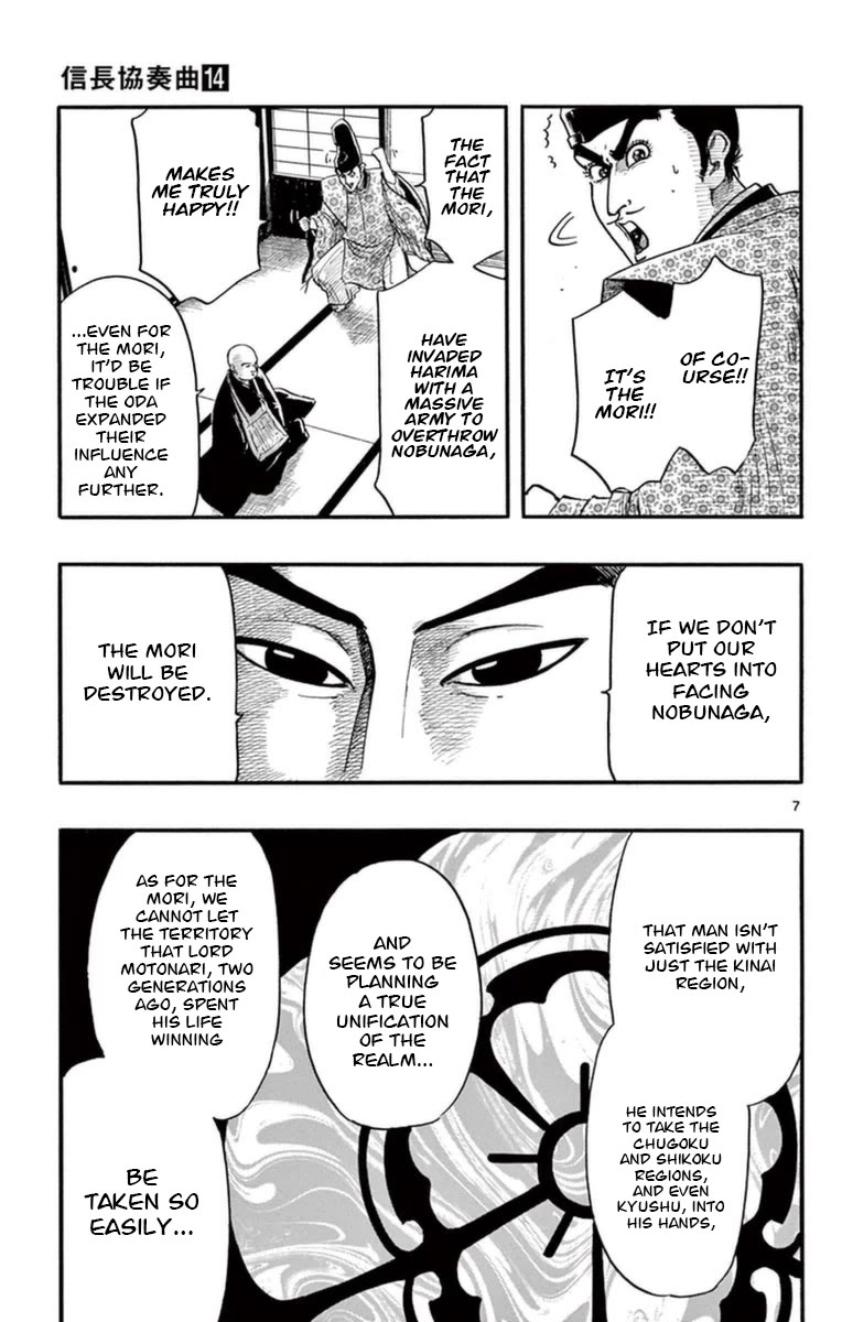 Nobunaga Kyousoukyoku Chapter 76 page 8 - Chapter 76: It's Been a While