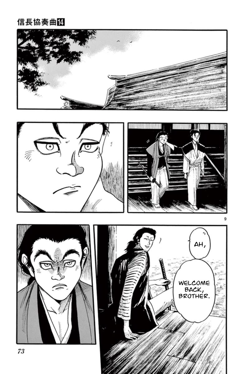 Nobunaga Kyousoukyoku Chapter 77 page 10 - Chapter 77: The Sightseeing Party