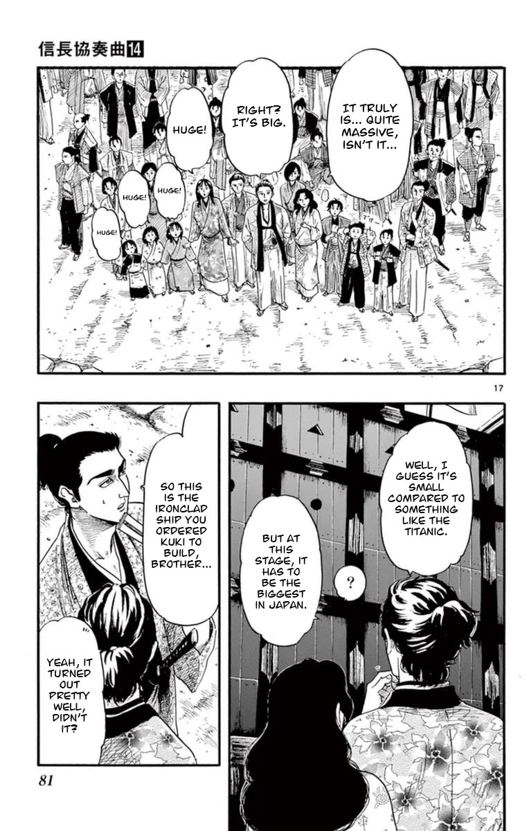Nobunaga Kyousoukyoku Chapter 77 page 18 - Chapter 77: The Sightseeing Party