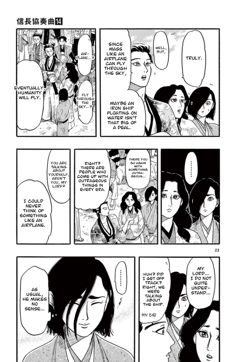 Nobunaga Kyousoukyoku Chapter 77 page 24 - Chapter 77: The Sightseeing Party