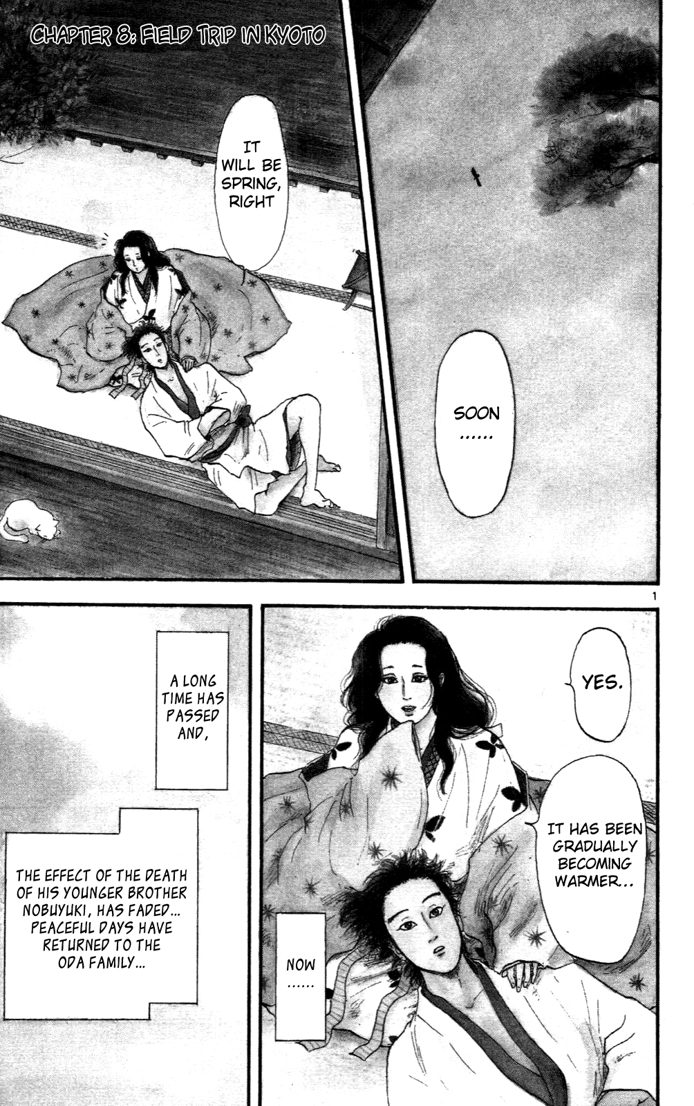 Nobunaga Kyousoukyoku Chapter 8 page 1 - Chapter 8