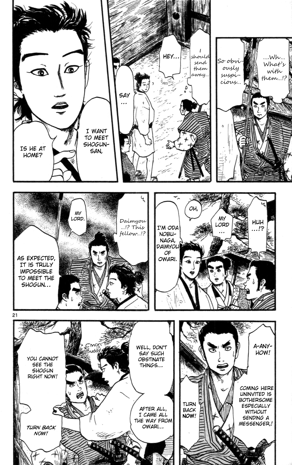 Nobunaga Kyousoukyoku Chapter 8 page 21 - Chapter 8
