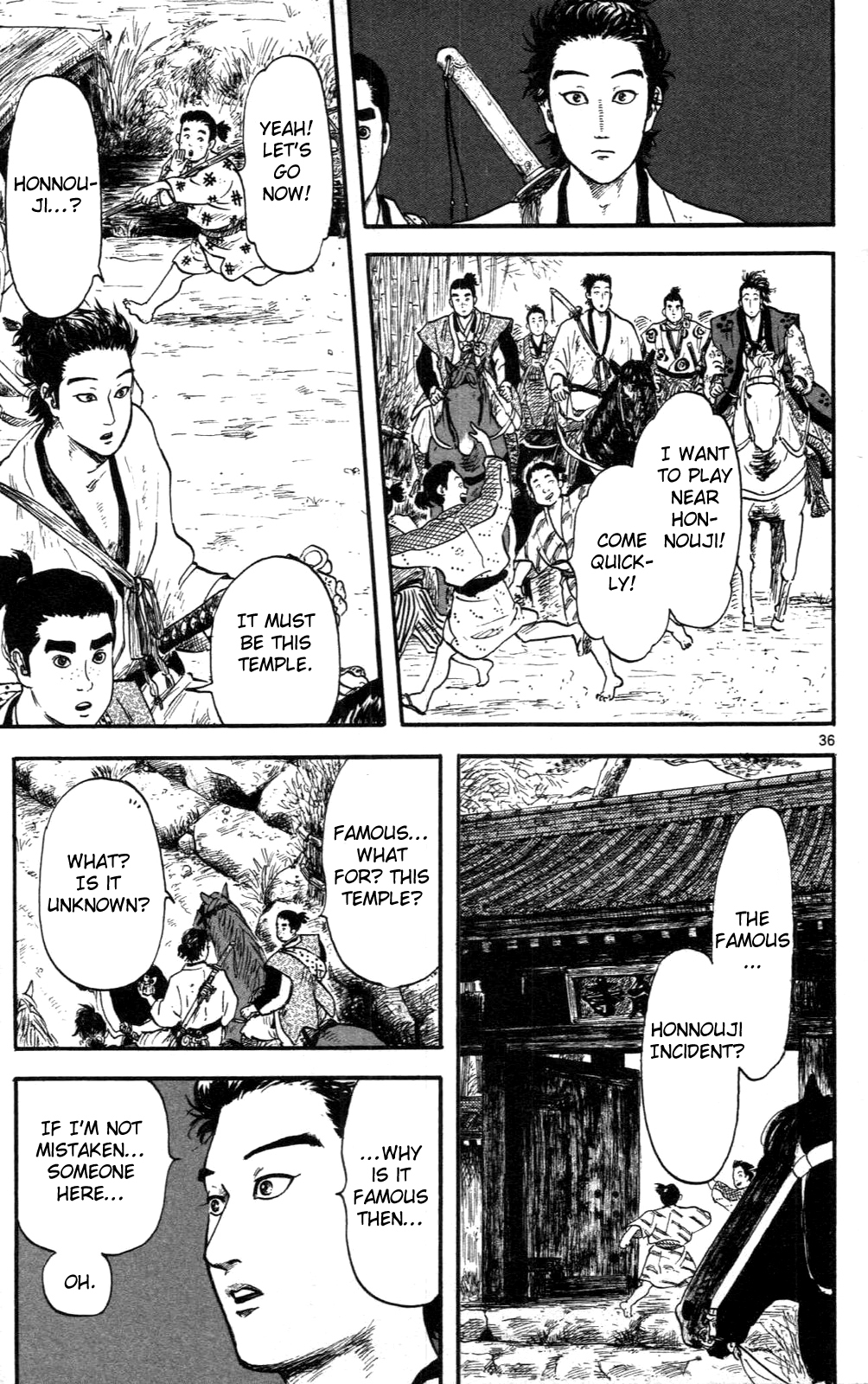 Nobunaga Kyousoukyoku Chapter 8 page 36 - Chapter 8